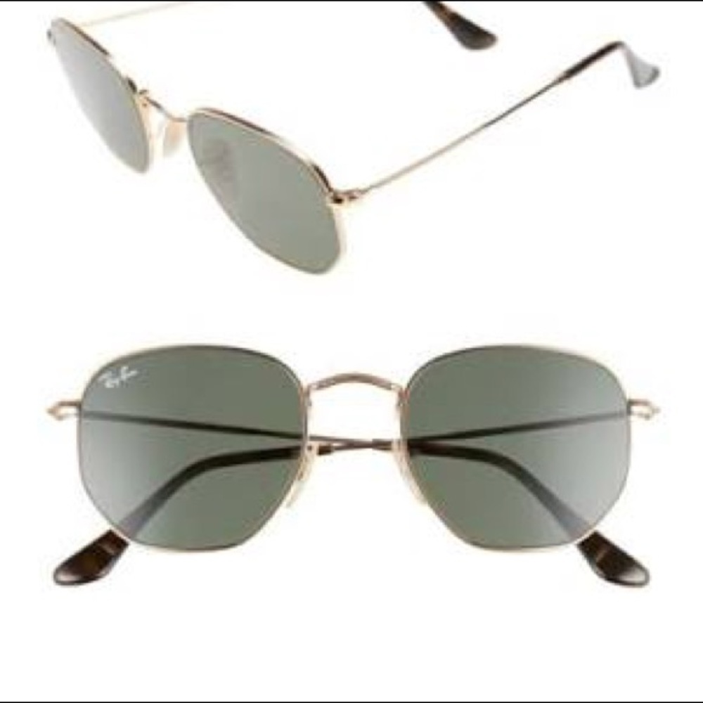 Broken hexagonal ray-bans